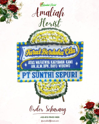 Papan Bunga Duka di Pulau Leti
